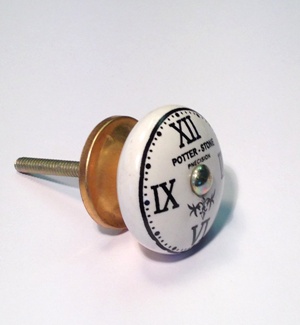 Roman Clock Knob Pulls & Knobs Style 2